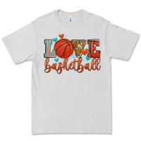 Dove Grey love basketball Premium Tee - Zillion Design Studio