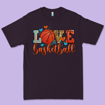 Love Basketball Premium Tee Designed By Zillion Design Studio