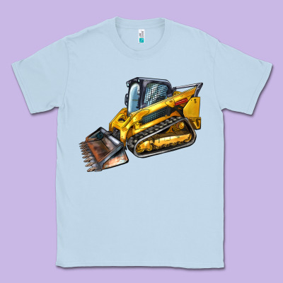 Compact Track Loader Classic Tee Designed By Lillyallendesigns