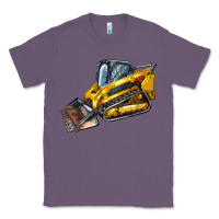Lavender Compact Track Loader Classic Tee - LillyAllenDesigns