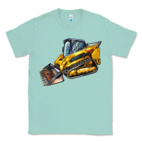 Seafoam Compact Track Loader Classic Tee - LillyAllenDesigns