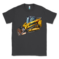 Smoke Compact Track Loader Classic Tee - LillyAllenDesigns