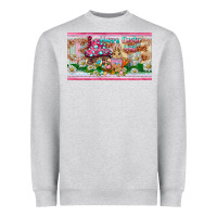 Heather Grey happy easter y'all rabbit sippy cup Heavyweight Sweatshirt - BarkalooDesign