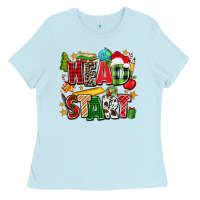 Baby Blue head start christmas Ladies Tee - Zillion Design Studio