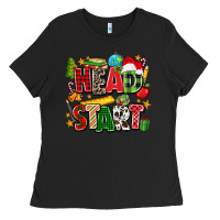 Black head start christmas Ladies Tee - Zillion Design Studio