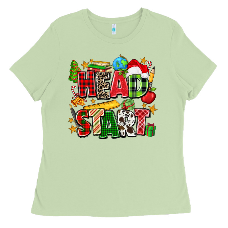 Head Start Christmas Ladies Tee by Zillion Design Studio | Teevron