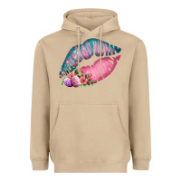 Mushroom Eared Turquoise Pink Easter Lips Heavyweight Hoodie - Bettercallsaul