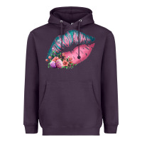 Plum Eared Turquoise Pink Easter Lips Heavyweight Hoodie - Bettercallsaul