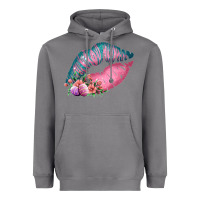 Storm Eared Turquoise Pink Easter Lips Heavyweight Hoodie - Bettercallsaul