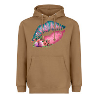 Toasted Coconut Eared Turquoise Pink Easter Lips Heavyweight Hoodie - Bettercallsaul