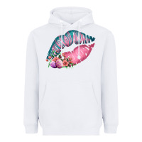 White Eared Turquoise Pink Easter Lips Heavyweight Hoodie - Bettercallsaul