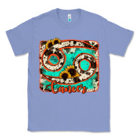 Colony Blue cancer turquoise cowhide Classic Tee - RanaPortraitStore