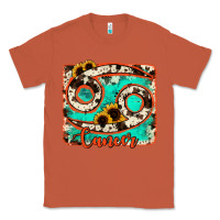 Copper cancer turquoise cowhide Classic Tee - RanaPortraitStore