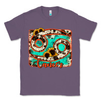 Lavender cancer turquoise cowhide Classic Tee - RanaPortraitStore