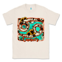 Natural cancer turquoise cowhide Classic Tee - RanaPortraitStore