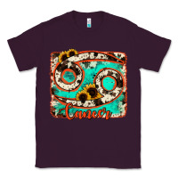 Plum cancer turquoise cowhide Classic Tee - RanaPortraitStore
