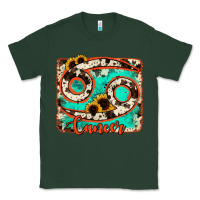 Sports Green cancer turquoise cowhide Classic Tee - RanaPortraitStore