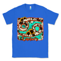 True Royal cancer turquoise cowhide Classic Tee - RanaPortraitStore