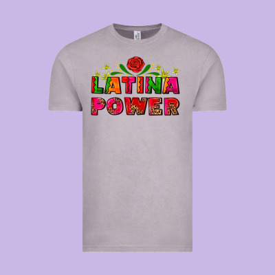 Latina Power Vintage Tee Designed By Adodesignshop