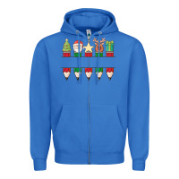True Royal add your personalization christmas pencils Zipper Hoodie - MaliasSmallBusiness