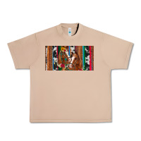 Burro western horses gemstone horse cowhide leopard floral background licens Urban Heavy Tee - Artiststas