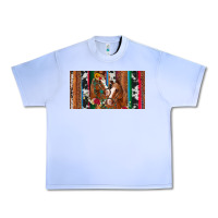 Grape Ice western horses gemstone horse cowhide leopard floral background licens Urban Heavy Tee - Artiststas