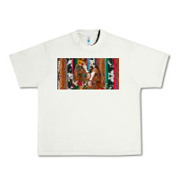 Pistachio western horses gemstone horse cowhide leopard floral background licens Urban Heavy Tee - Artiststas