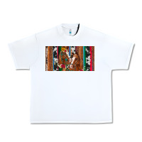 White western horses gemstone horse cowhide leopard floral background licens Urban Heavy Tee - Artiststas