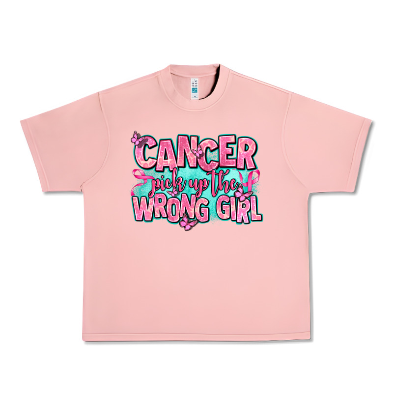 Cancer Pick Up The Wrong Girl Urban Heavy Tee by AdoDesignShop | Teevron