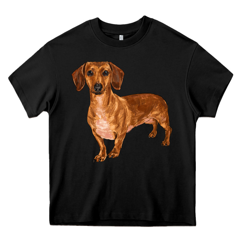 Dachshund Heavy Core Tee by RanaPortraitStore | Teevron