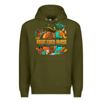 Army Green registered nurse pumpkin Premium Hoodie - NancyCooperArtShop