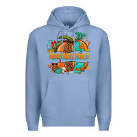 Colony Blue registered nurse pumpkin Premium Hoodie - NancyCooperArtShop