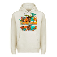 Oatmeal Heather registered nurse pumpkin Premium Hoodie - NancyCooperArtShop