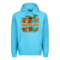 Ocean Blue registered nurse pumpkin Premium Hoodie - NancyCooperArtShop