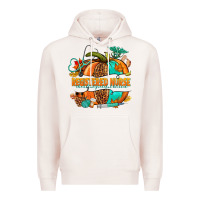 Pale Pink registered nurse pumpkin Premium Hoodie - NancyCooperArtShop