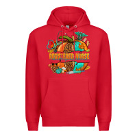 Red registered nurse pumpkin Premium Hoodie - NancyCooperArtShop