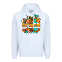 White registered nurse pumpkin Premium Hoodie - NancyCooperArtShop