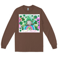 Chestnut st patrick's gnome Long Sleeve Tee - MaliasSmallBusiness