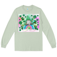 Matcha st patrick's gnome Long Sleeve Tee - MaliasSmallBusiness
