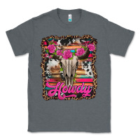 Charcoal Heather howdy valentine's day bull skull Classic Tee - Jasminsmagicworld
