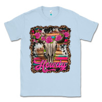 Dusty Blue howdy valentine's day bull skull Classic Tee - Jasminsmagicworld