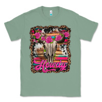Sage howdy valentine's day bull skull Classic Tee - Jasminsmagicworld