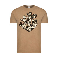 Vintage Coffee cowhide cactus Vintage Tee - JahusDesignShop
