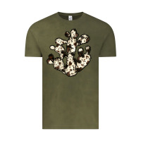 Vintage Olive cowhide cactus Vintage Tee - JahusDesignShop