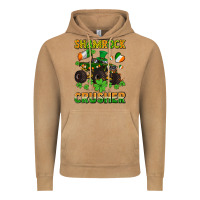 Vintage Camel shamrocks crusher monster truck with shamrocks Vintage Hoodie - AdoDesignShop