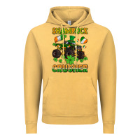 Shamrocks Crusher Monster Truck With Shamrocks Vintage Hoodie | Teevron