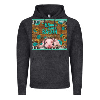 Vintage Black whats shakin bacon baby pig Vintage Hoodie - RanaPortraitStore