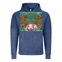 Vintage Denim whats shakin bacon baby pig Vintage Hoodie - RanaPortraitStore