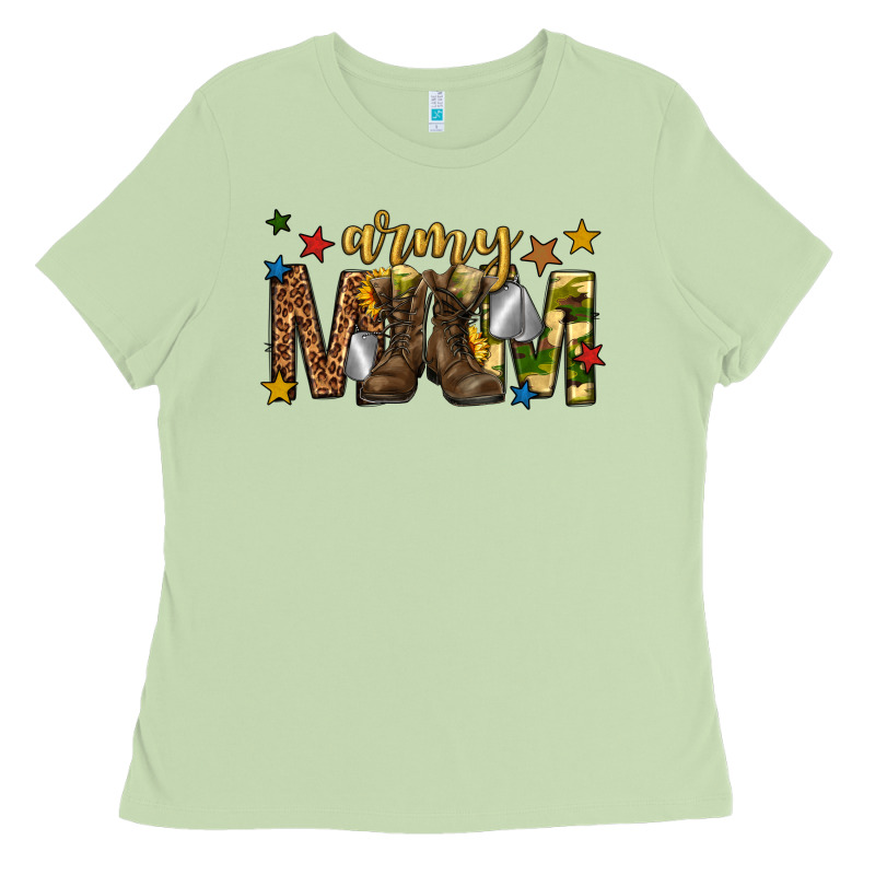 Army Mom Ladies Tee by texasbilliewilder | Teevron