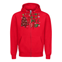 Red its wonderful time of the year Zipper Hoodie - MaliasSmallBusiness